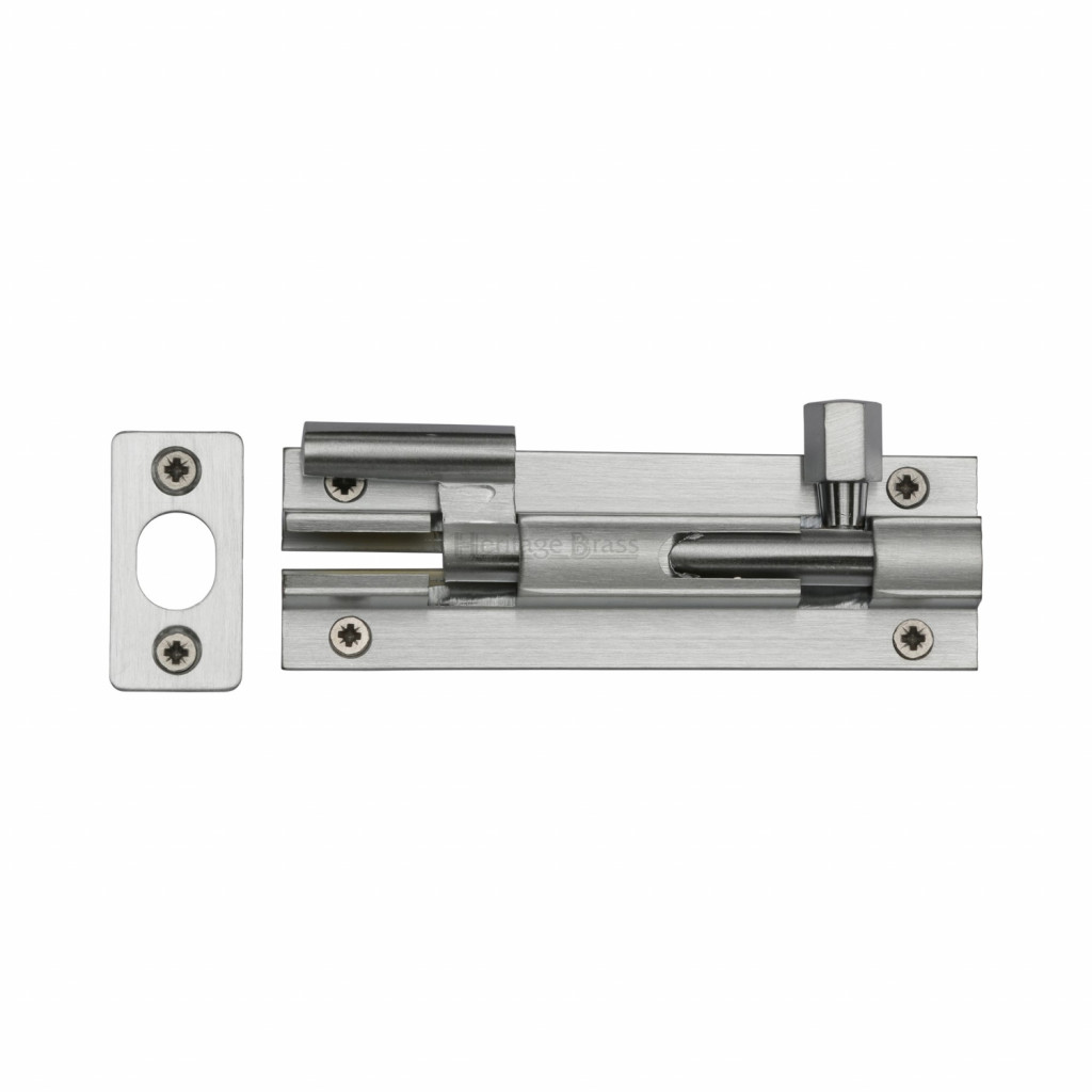 M Marcus Heritage Brass Door Bolt Necked 100 x 32mm